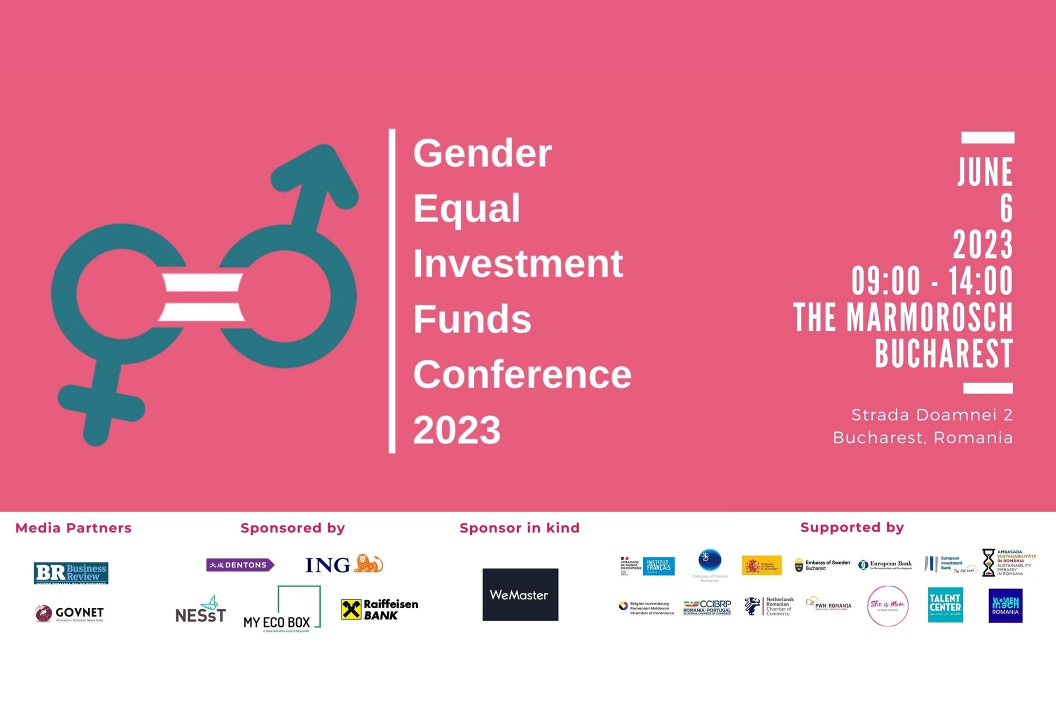 Gender Equal Investment Funds Conference 2023: Creating a Future Where Gender is Not a Barrier but a Catalyst for Success (video)